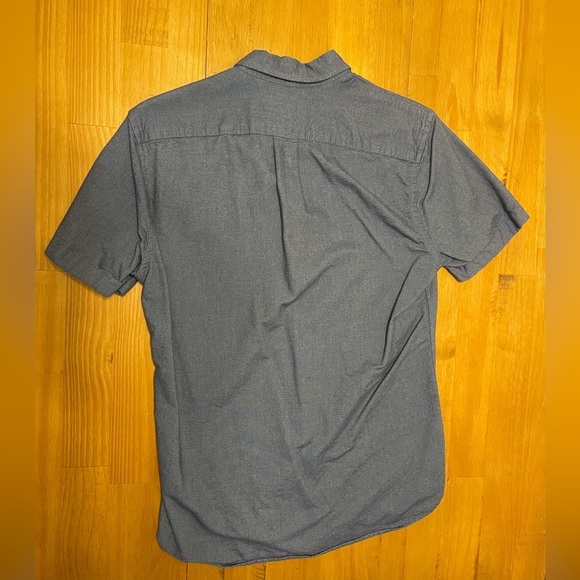 Goodthreads Blue Button-up Tshirt Medium - Picture 3 of 3